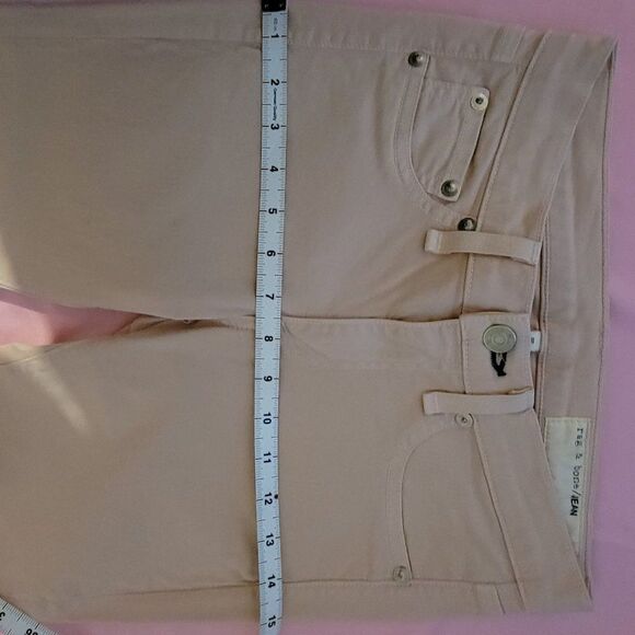 * RAG & BONE PALE PINK JEANS Final Discount - Picture 6 of 14
